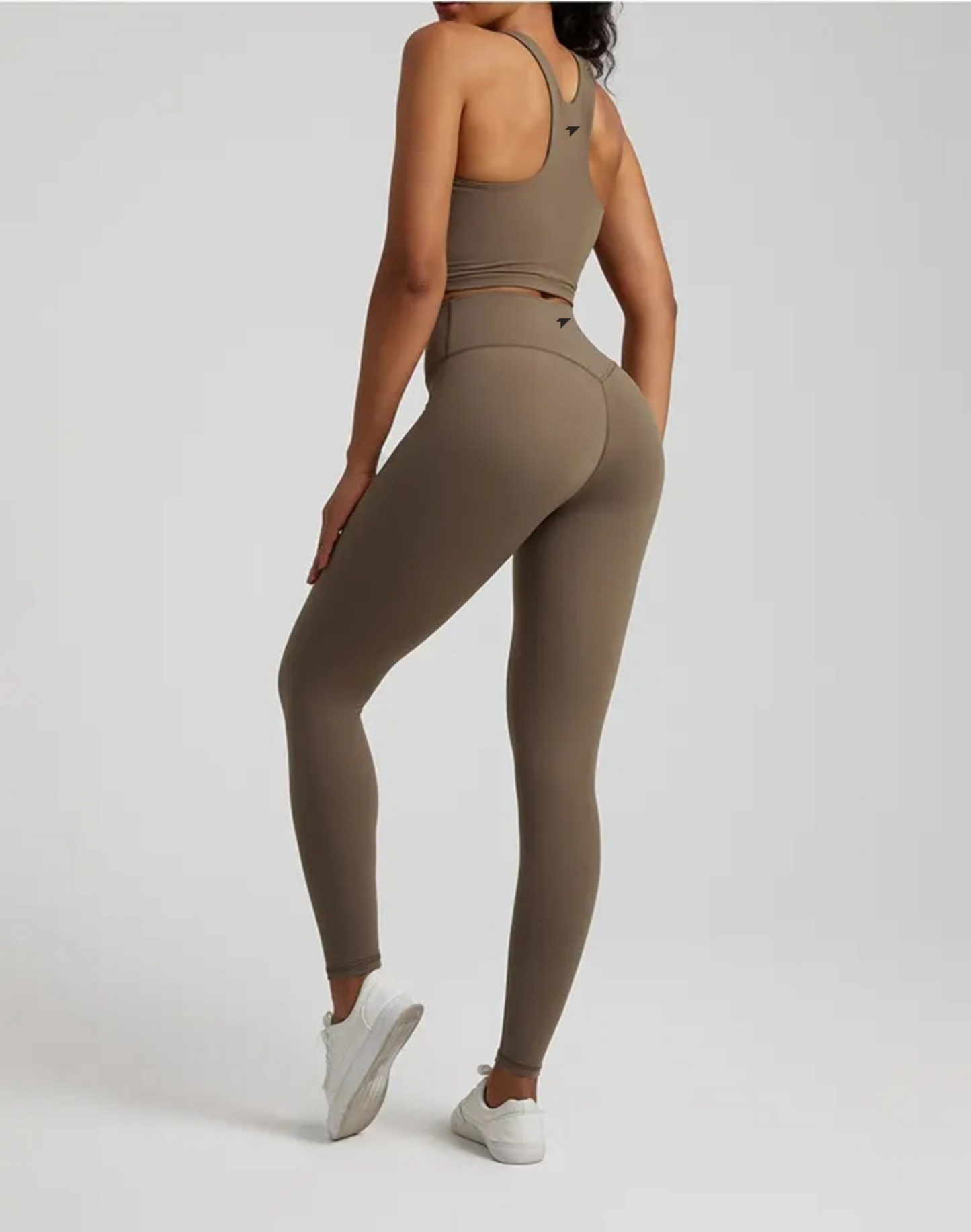 Caramel Brown high neck set