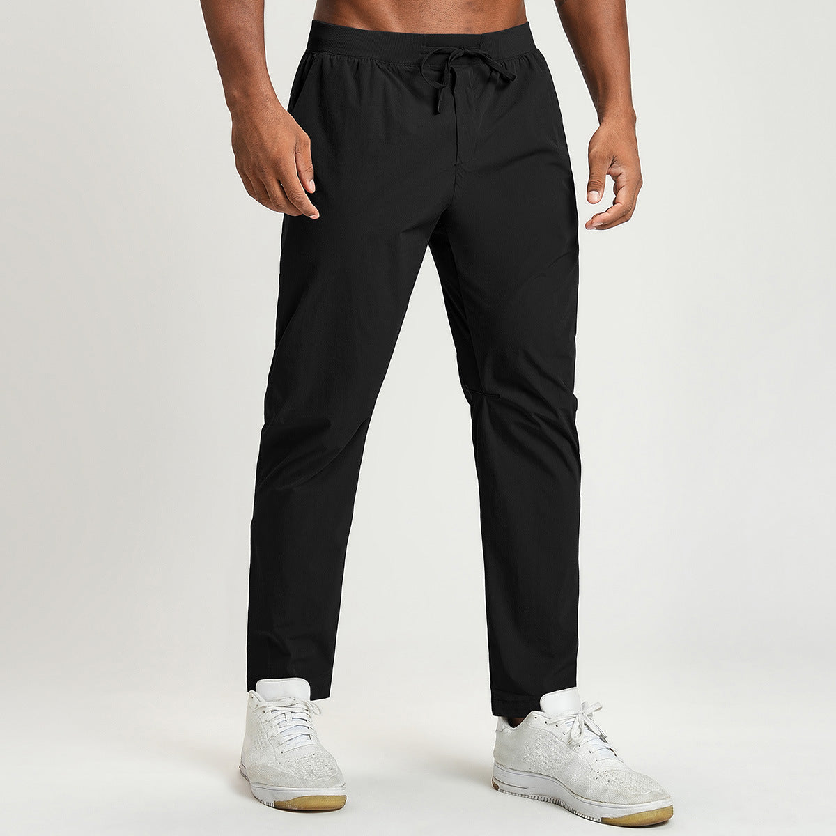 Thin Layer Pants with zipper