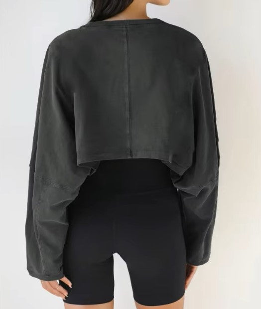 Long Sleeve Crop Top