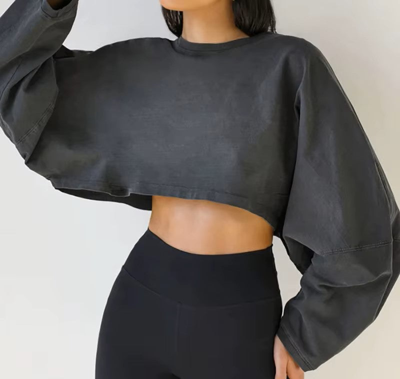 Long Sleeve Crop Top
