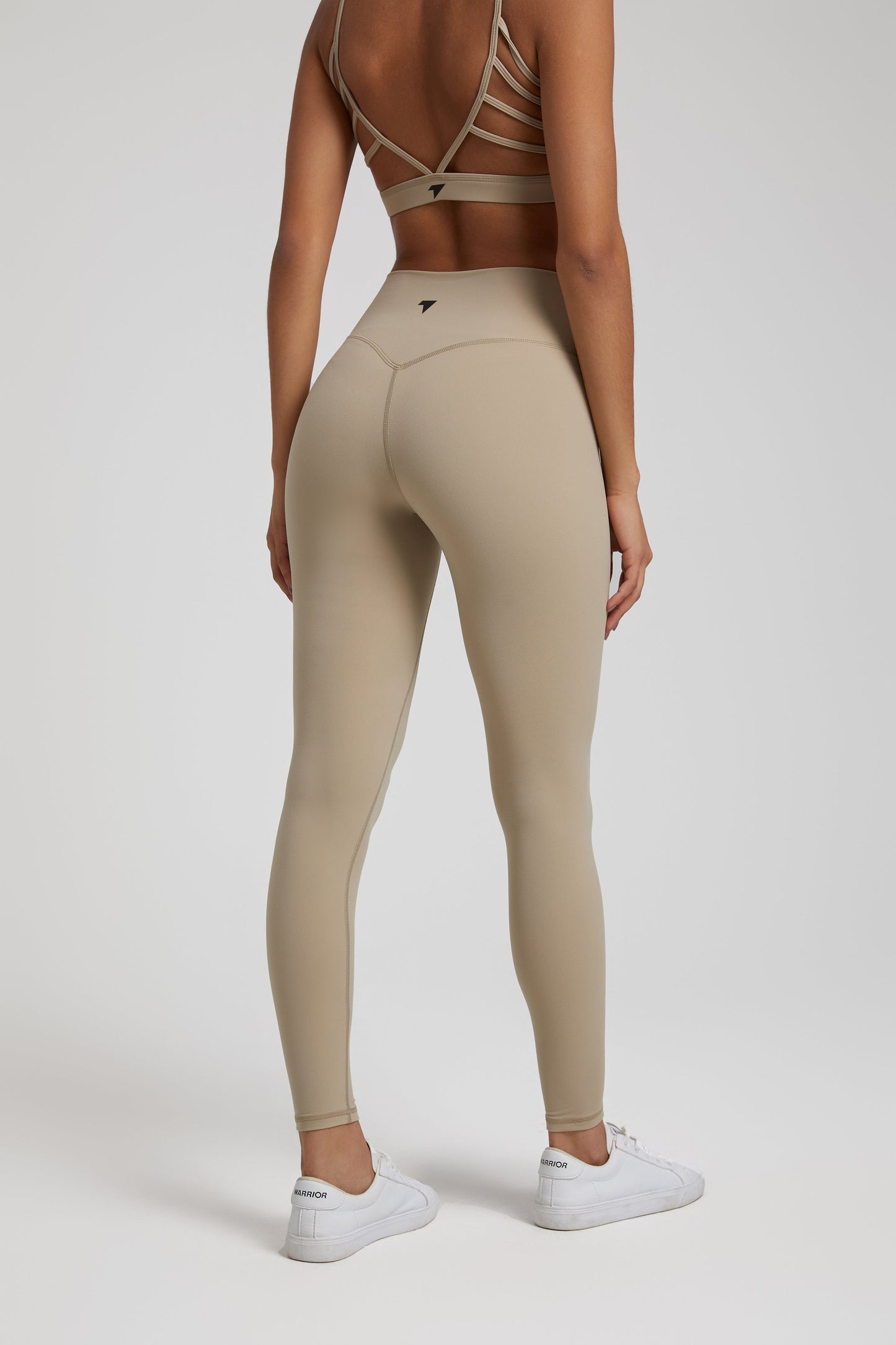 taupe v-contour legging