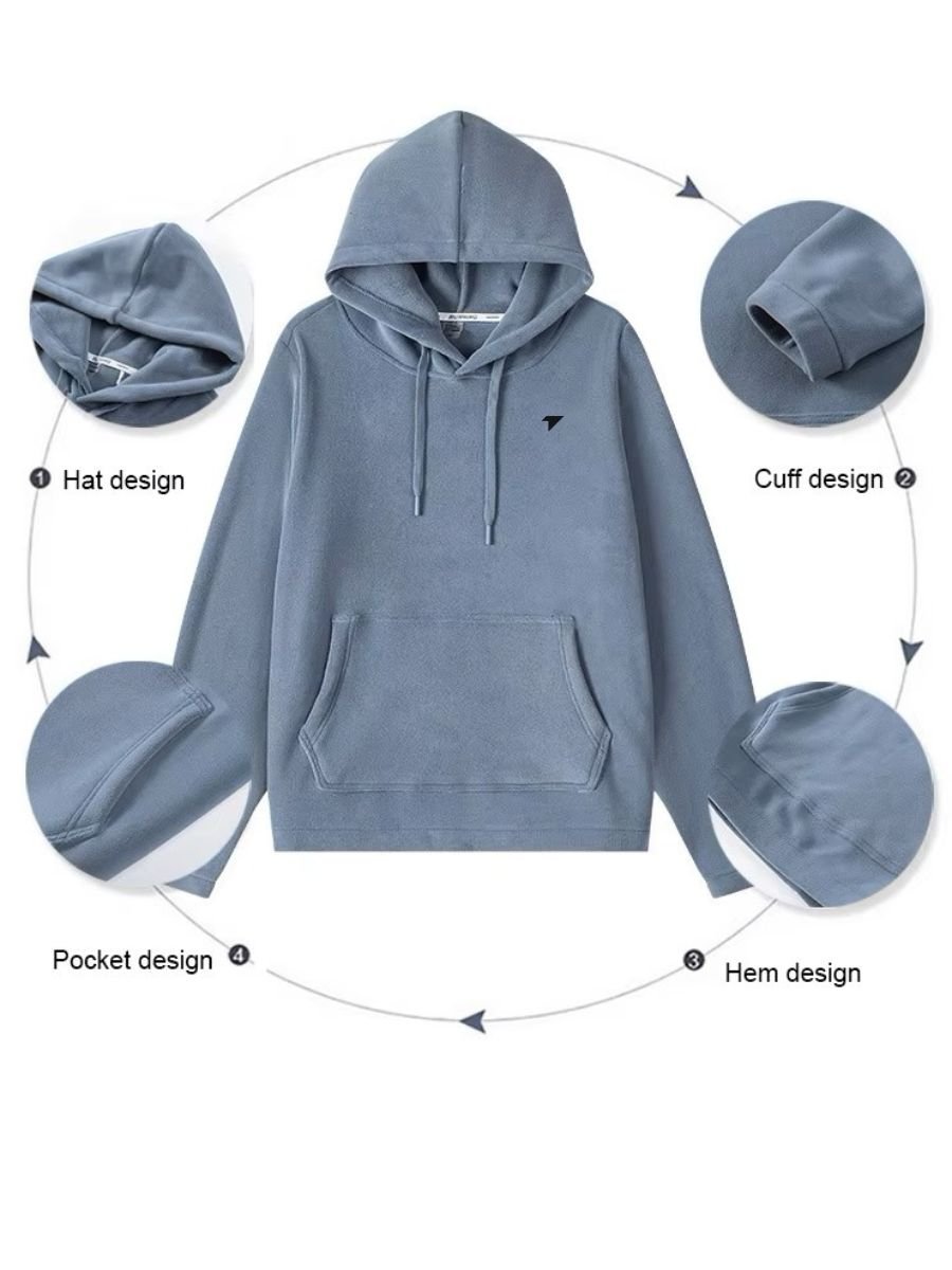 fleece hoody